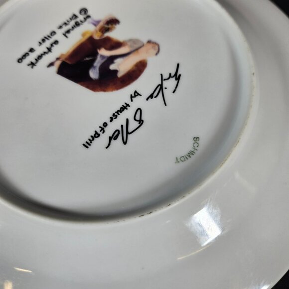 Its Just Fruit Dessert Plate Original Art By Erika Oller For House Of Prill 7.5" - Picture 3 of 7